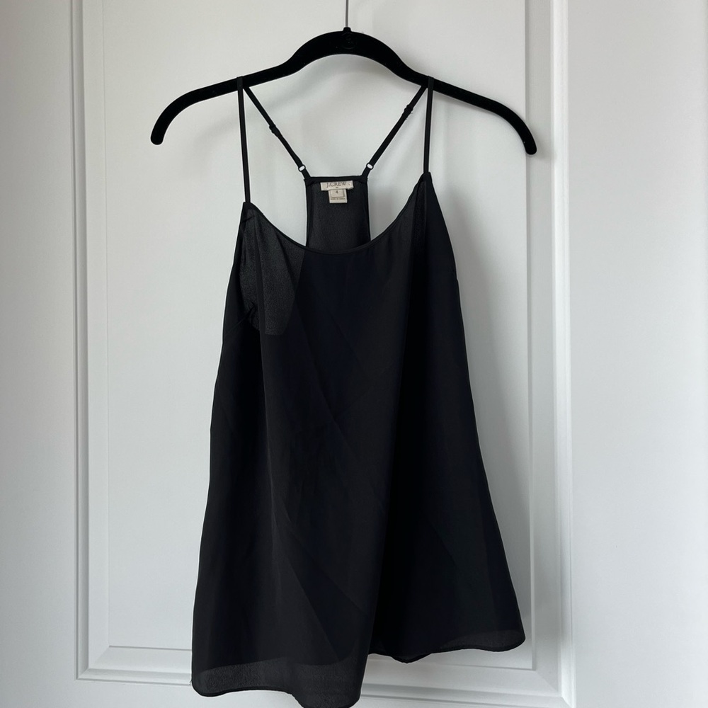 J. Crew Black Tank Top